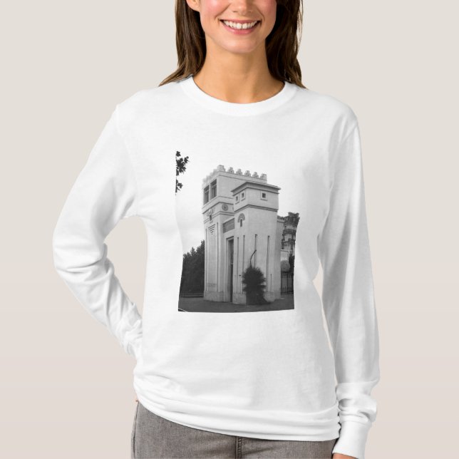 Assyriskt hus, universell utställning, Paris T Shirt (Framsida)