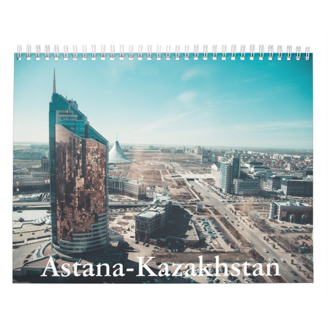Astana-Kazakhstan Calendar Kalender (Omslag)