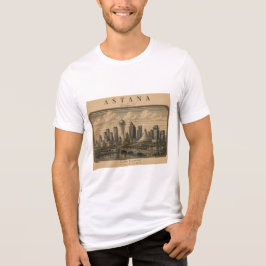 Astana | Vintage Travel City Design T Shirt