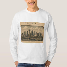 Astana | Vintage Travel City Design T Shirt