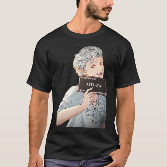 Astarion - leende t shirt (Framsida)