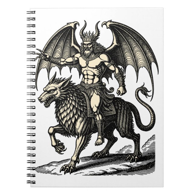 Astaroths tysta dominion anteckningsbok (Framsidan)