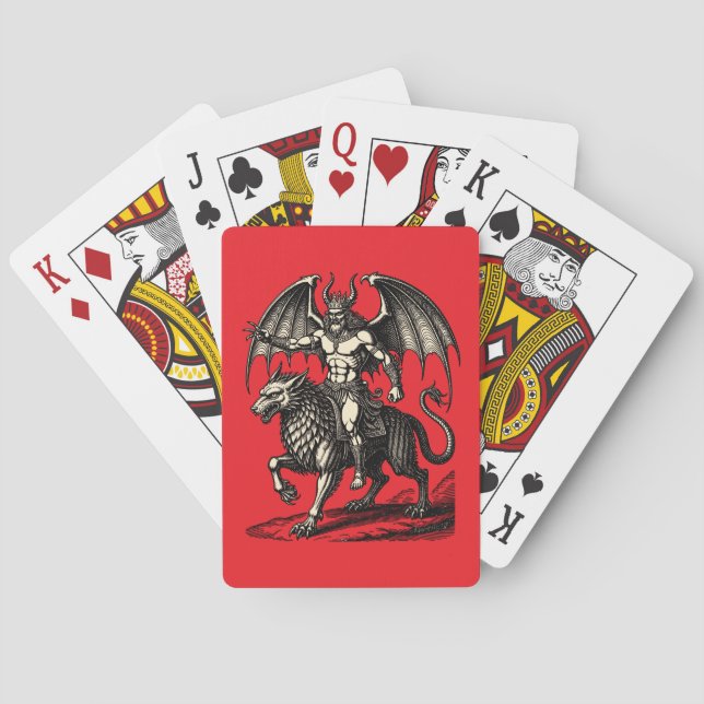 Astaroths tysta dominion casinokort (Baksidan)