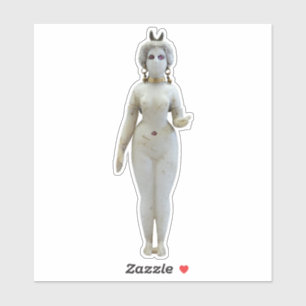 Astarte i Phoenicia Sticker Klistermärken