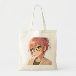 Aster™ Cute Aesthetic Girl Tote Bag Cozy Vibes Tygkasse