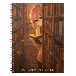 Aster™ In My Reading Era Spiral Notebook Cute  Anteckningsbok