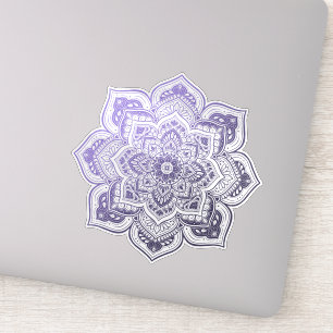 Aster Mandala anpassad vinyldekal Klistermärken