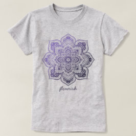 Aster Mandala Personlig T-Shirt