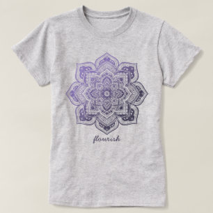 Aster Mandala Personlig T-Shirt