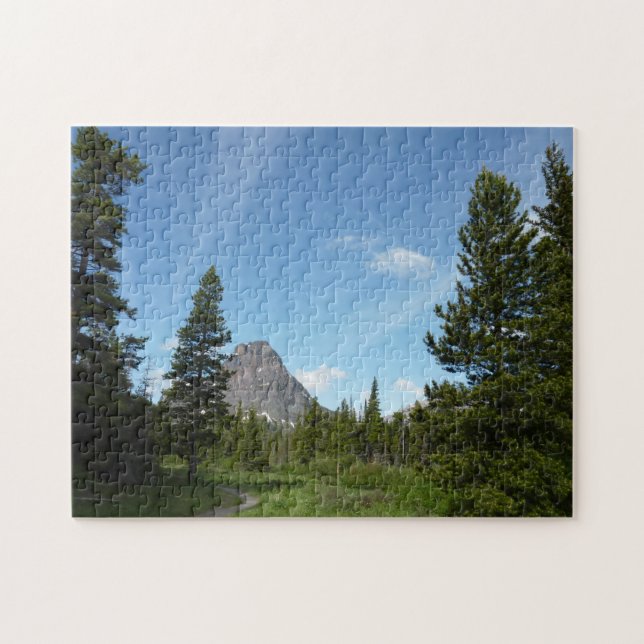 Aster Park Trail i Glacier National Park Pussel (Horisontell)