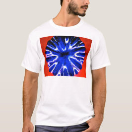 Asterblommakonst T-shirt