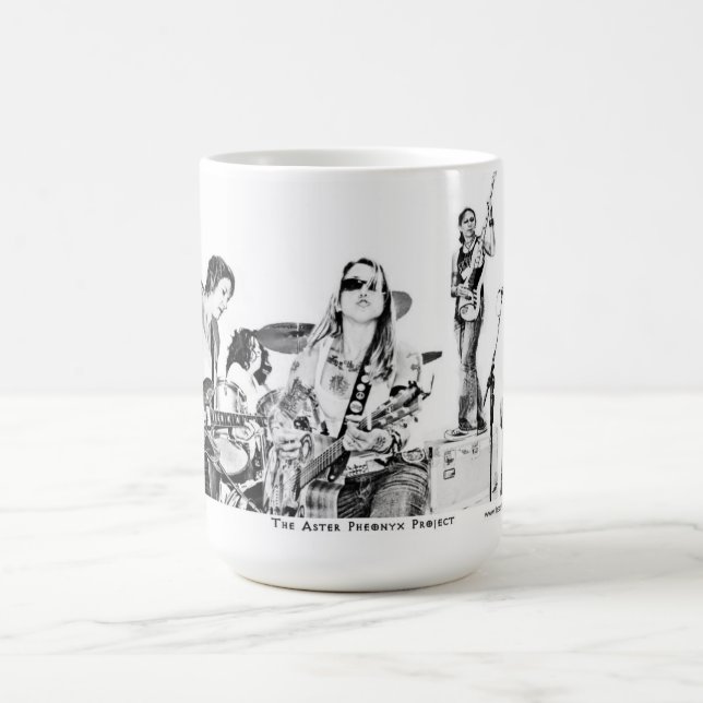 Asteren Pheonyx projekterar kaffemuggen Kaffemugg (Center)