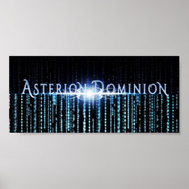 Asterion Dominion Logotyp (10x4.5) Poster