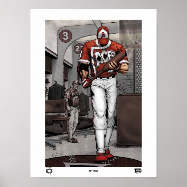 Asterisk (1 Bild 1 000 Ord) Skriv ut Poster (Framsidan)