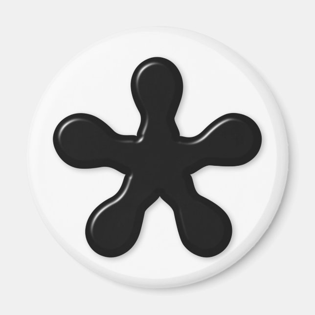 Asterisk Magnet (Framsidan)