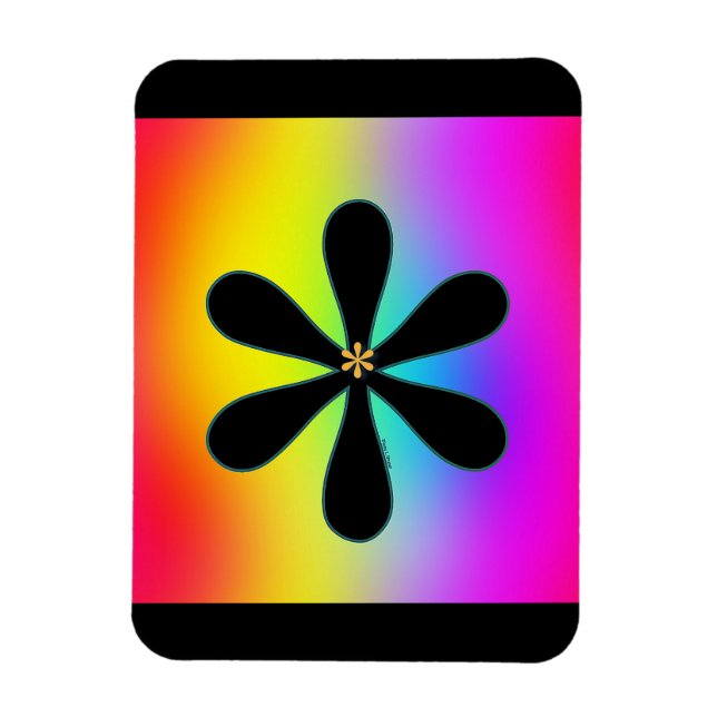 Asterisk Refrigerator  Magnet (Vertikal)
