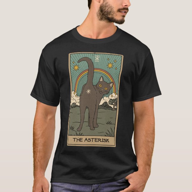 Asterisk retro t shirt (Framsida)