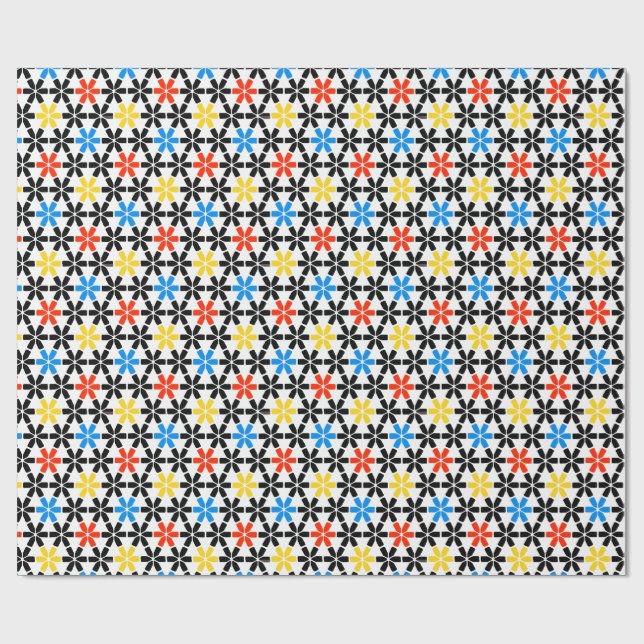 Asterisky - Duschdraperi Presentpapper (Platt)