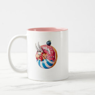 Asterix Donut Delight Två-Tonad Mugg