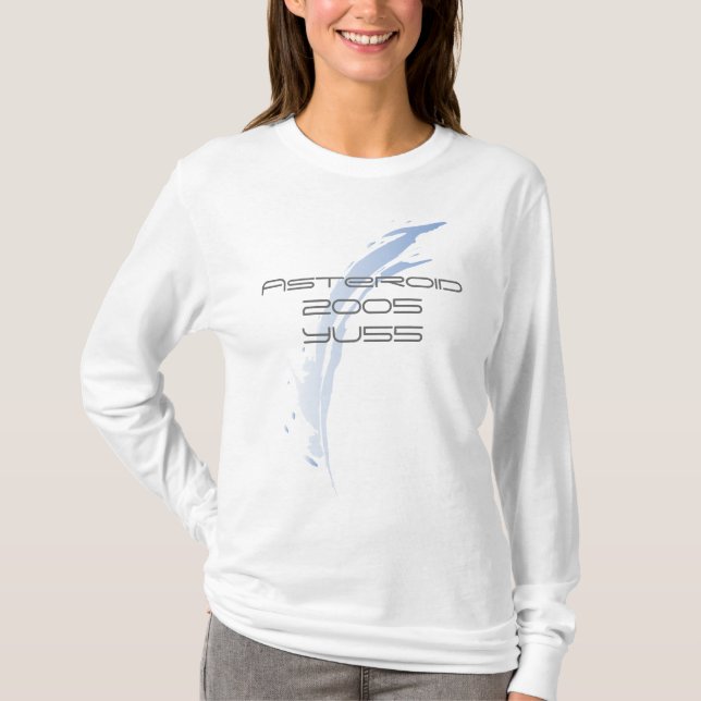 Asteroid 2005 YU55 Near Earth T-shirt (Framsida)