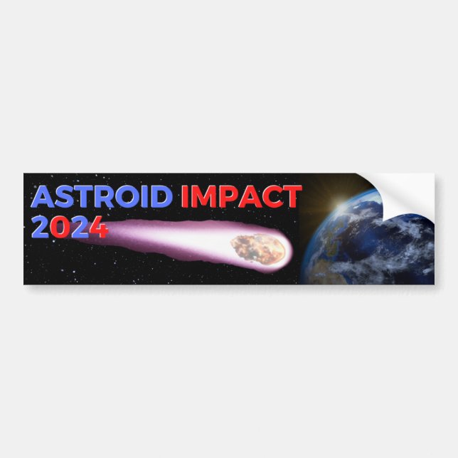 ASTEROID 2024-symbol Bildekal (Framsidan)