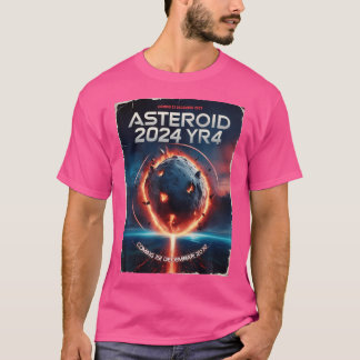 Asteroid 2024 Yr4 december 2032 Astronomi T Shirt