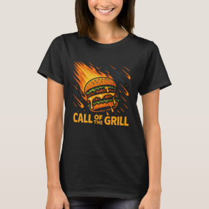 Asteroid Burger-anrop till grillen T Shirt