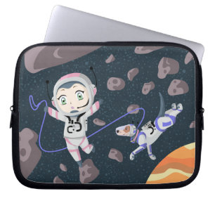 Asteroid Girl Laptop Fodral