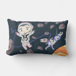 Asteroid Girl Lumbarkudde
