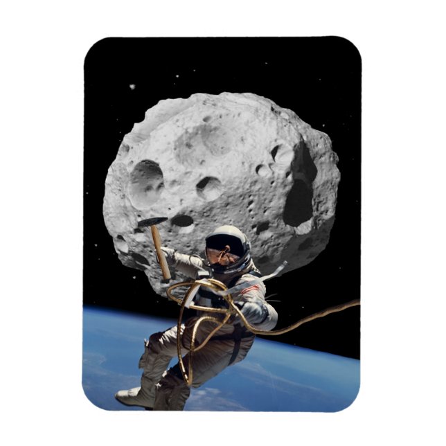 Asteroid Miner Magnet (Vertikal)