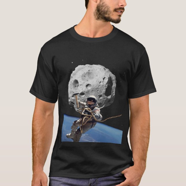 Asteroid Miner T Shirt (Framsida)