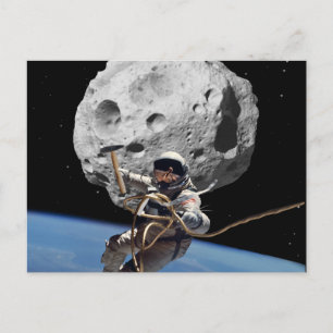 Asteroid Miner Vykort