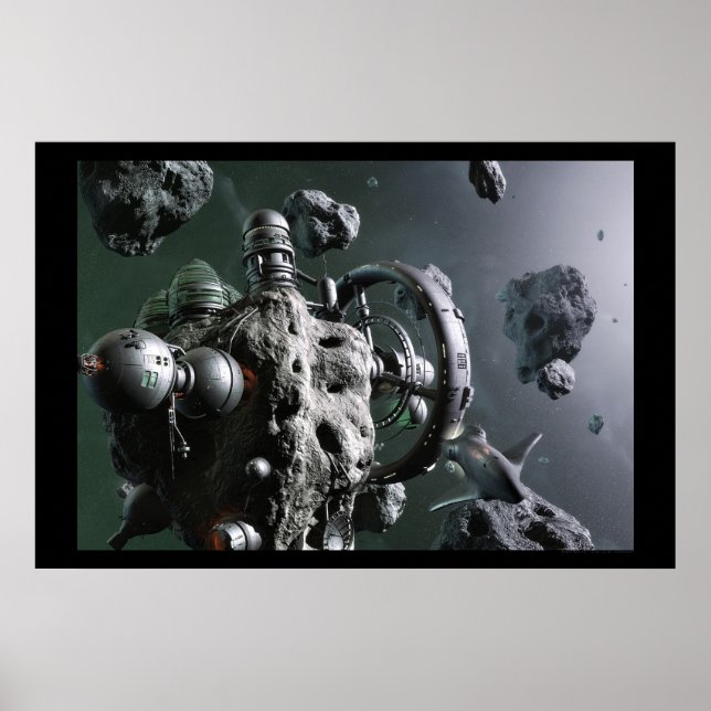 Asteroid Poster (Framsidan)