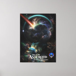 Asteroidbildens saftartdag canvastryck