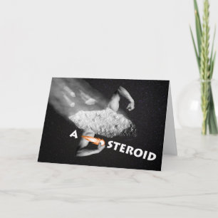 Asteroiddag, en steroid, muskelstenPhotomontage Kort