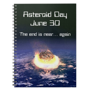 Asteroiddagen 30 juni anteckningsbok
