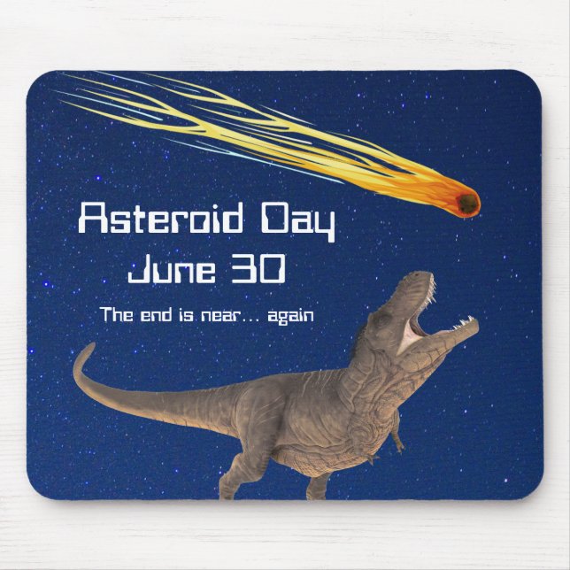 Asteroiddagen 30 juni musmatta (Framsidan)