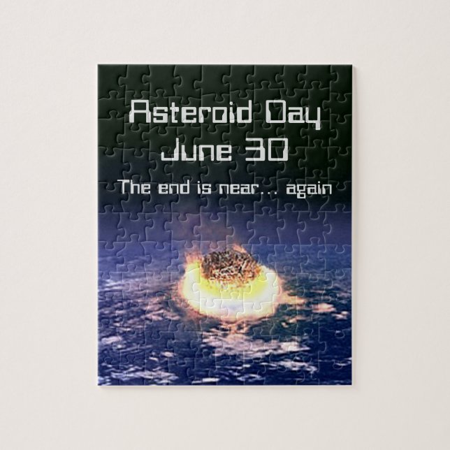 Asteroiddagen 30 juni pussel (Vertikal)