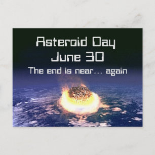 Asteroiddagen 30 juni vykort