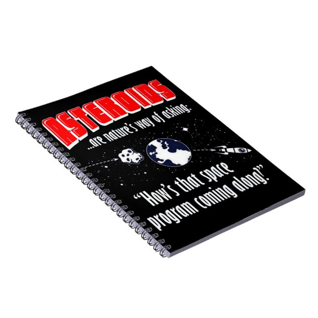 asteroider anteckningsbok (Högra Sidan)