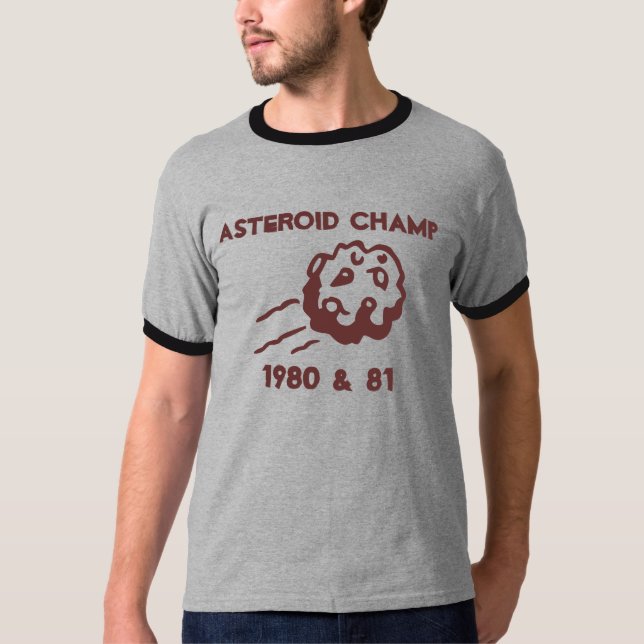 ASTEROIDMÄSTARE 1980 & 81 TRÖJA (Framsida)