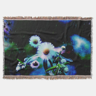 Asters Aglow Throw Blanket Filt