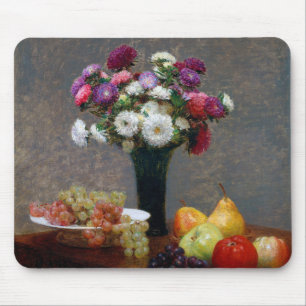 Asters and Fruit, Henri Fantin-Latour Musmatta