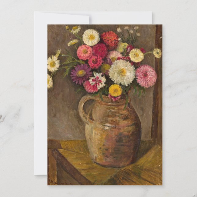 Asters och Zinnias | Tadeusz Makowski (Framsida)