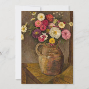 Asters och Zinnias   Tadeusz Makowski