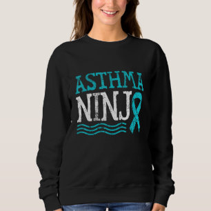 Asthma Ninja Asthmatic Warrior Wheezy Asthma Medve T Shirt
