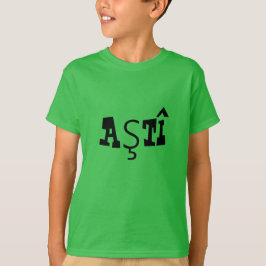 Aştî peace t shirt
