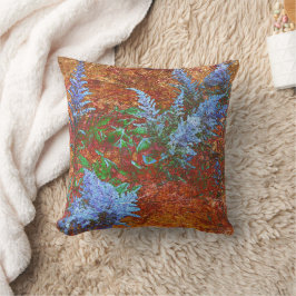 Astilbe Dusty Blue ombord Kudde