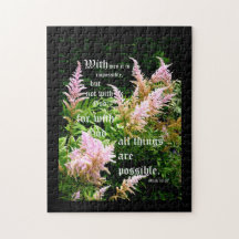 Astilbe med Mark 10:27