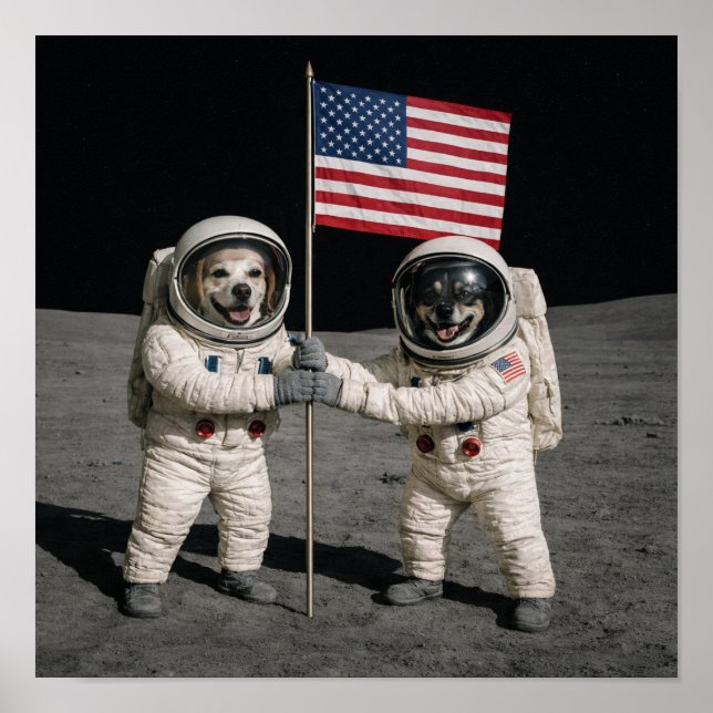 "Asto-Dogs" Poster (Framsidan)